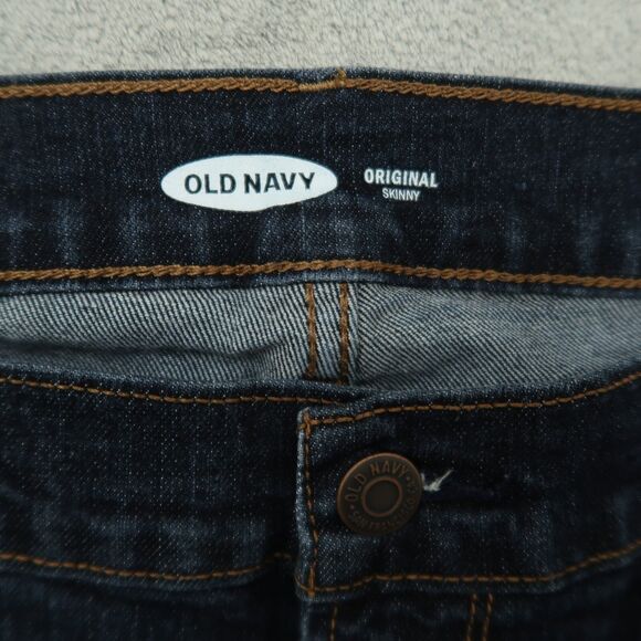 Old Navy Jeans Women's Size 10 Long Blue Mid-Rise Original Skinny 31" Inseam - Picture 9 of 16